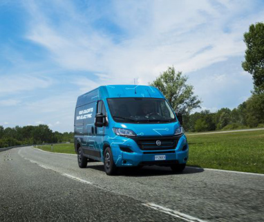 World preview of the Ducato Electric